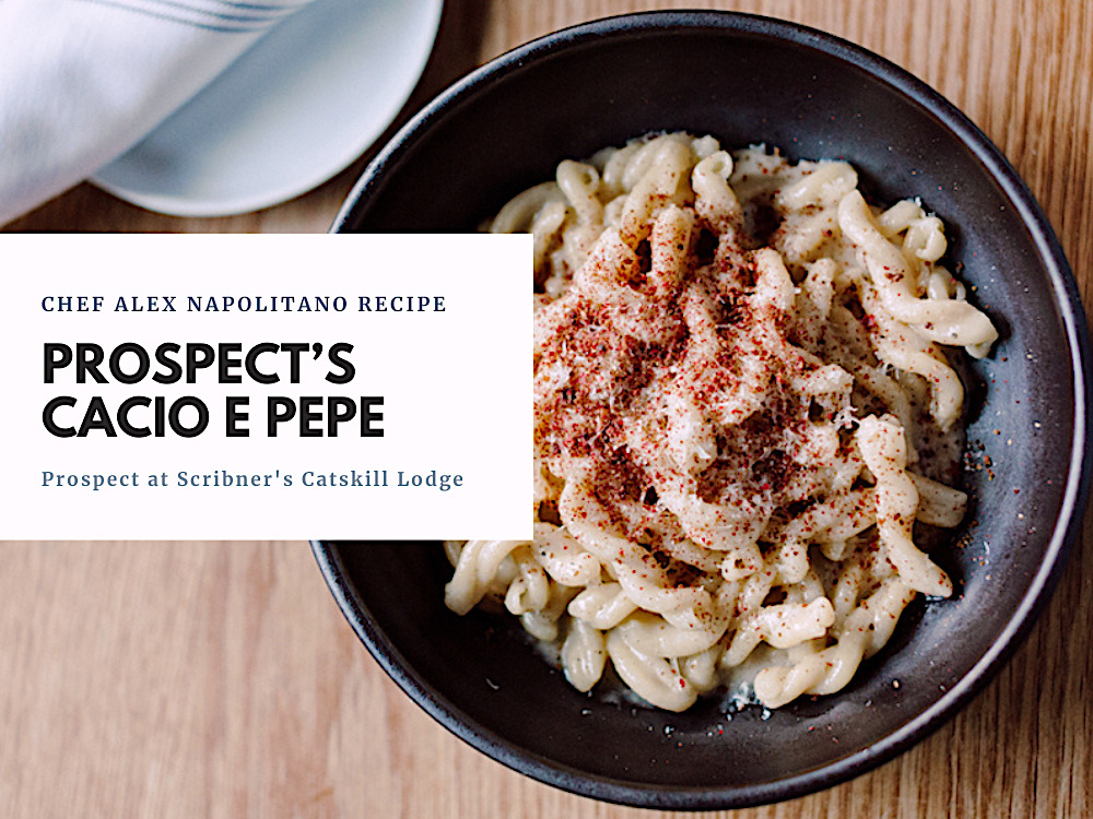 recipe Prospects Cacio e Pepe
