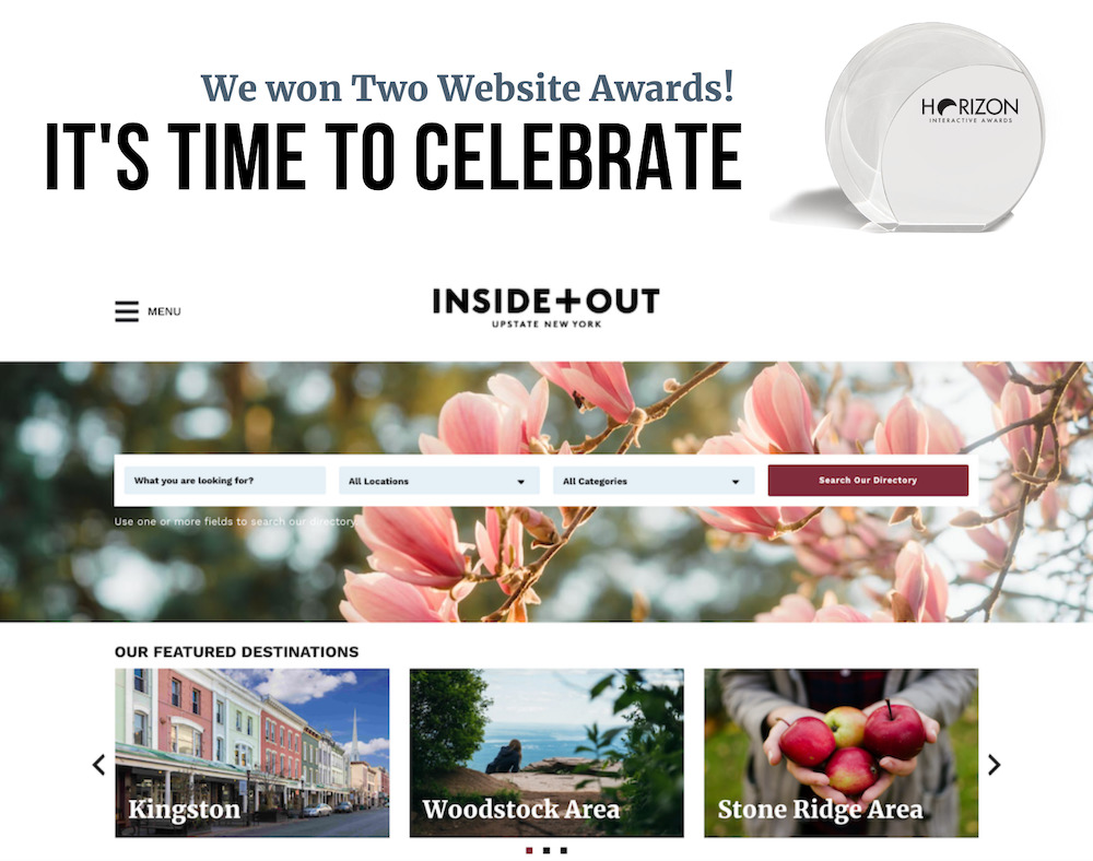 Inside+Out Upstate NY Wins Two Website Awards
