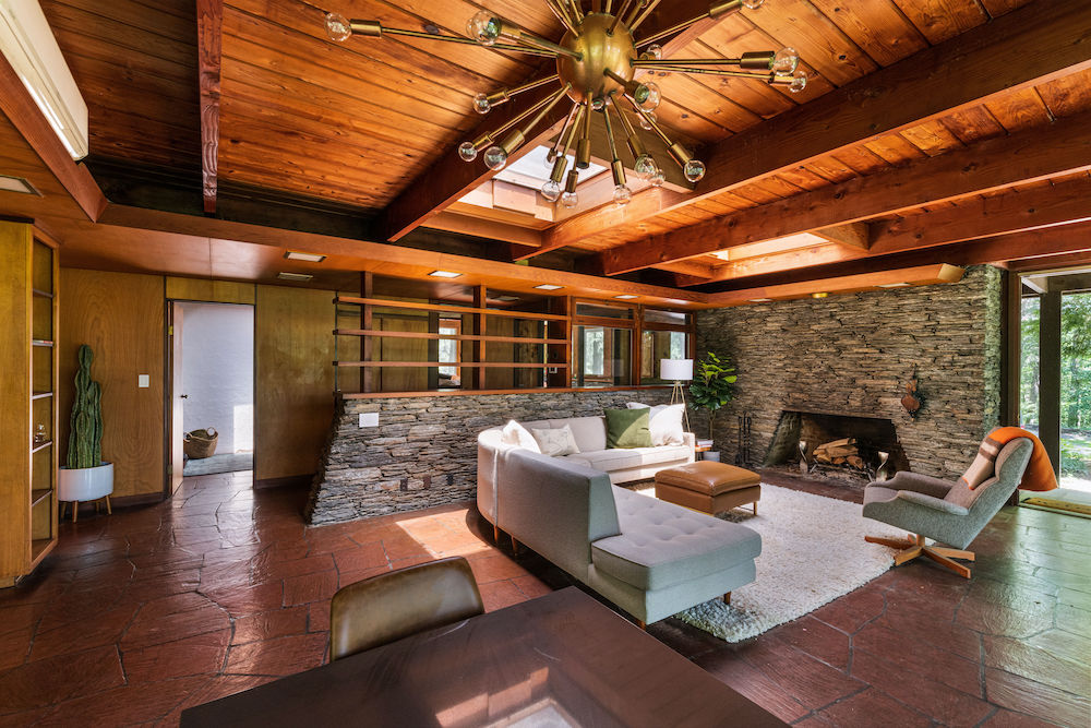 expansive living room