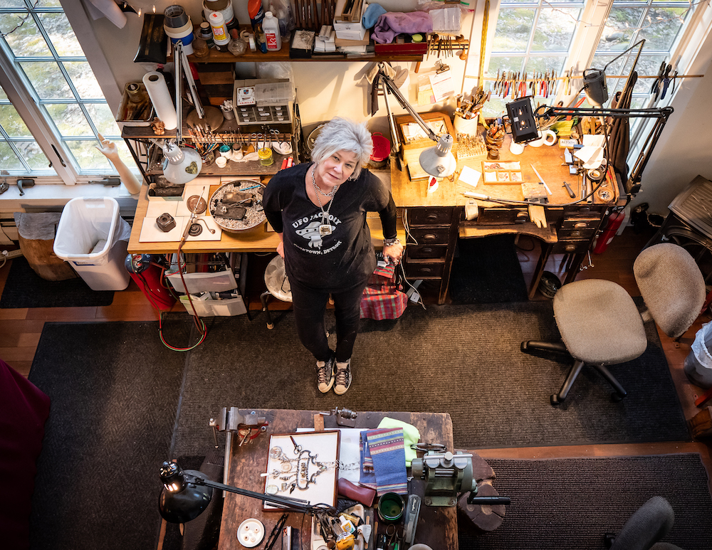 In the Studio with Metalsmith Barbara Klar