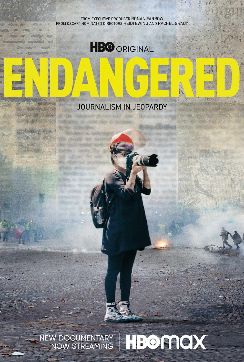 movie poster for documentary - Endangered