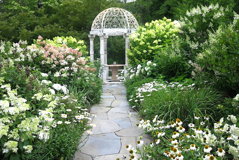 featured shot of gazebo in a graden