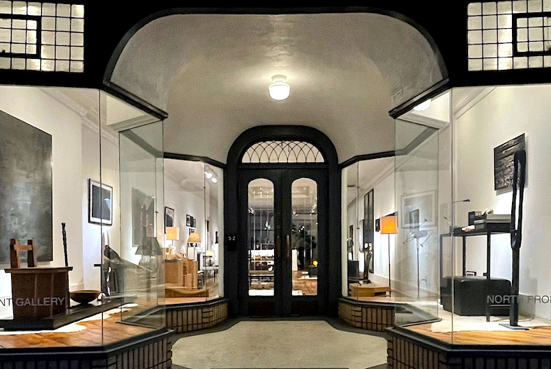 entrance way to the gallery
