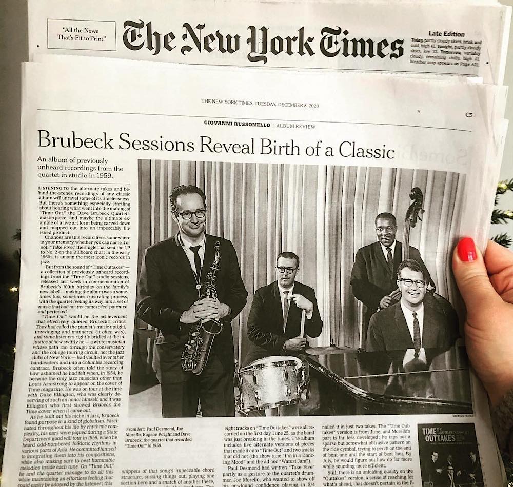 Scott Petito Recording Brubeck Sessions Revival