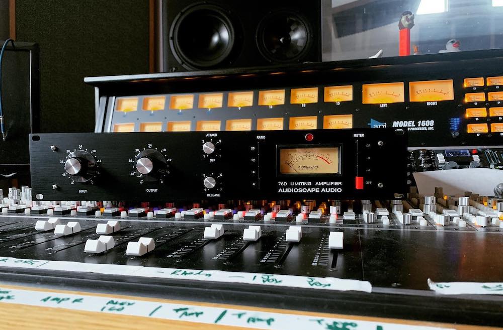 NRS Recording Studio Mixing Board
