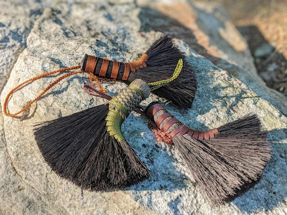 handmade woven brooms poliana danila