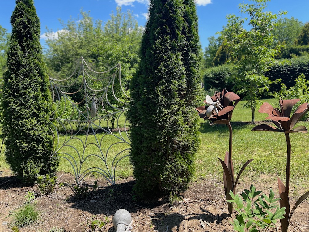Whimsical Garden of Large Dinsmore Landscape Design photo Terry Dagrosa