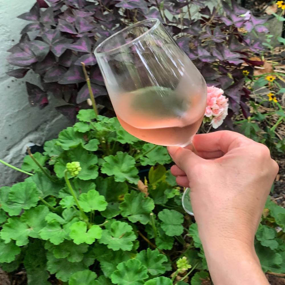 Glass of Wine served R&R Taproom