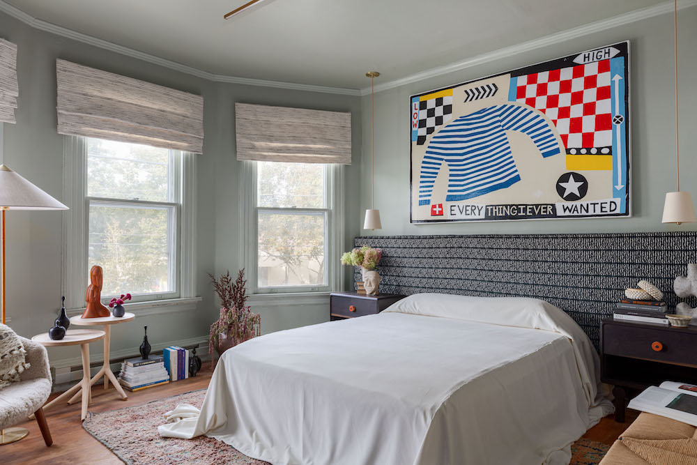 Bedroom at The 2022 Kingston Design Showhouse