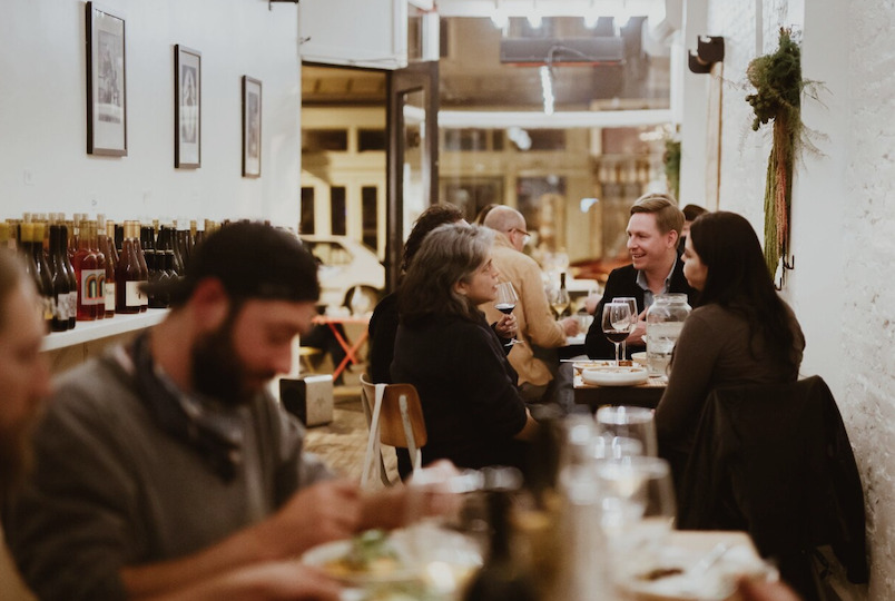 dining room at Sonder Kingston Restaurant