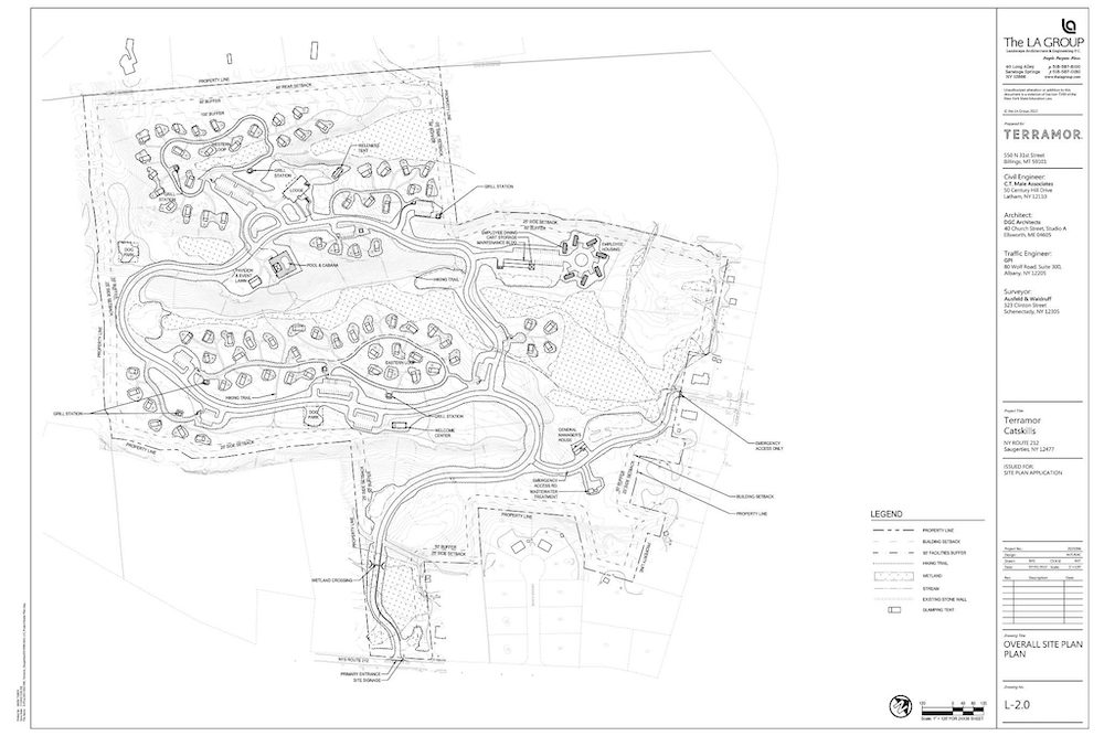 Proposed Terramor Plan Saugerties NY