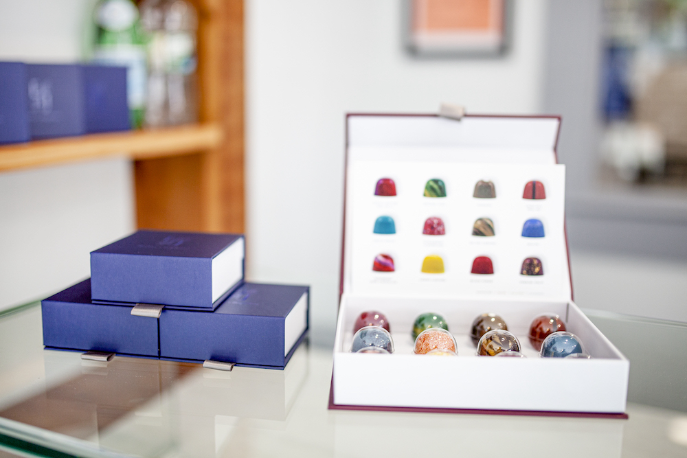 chocolates in a box