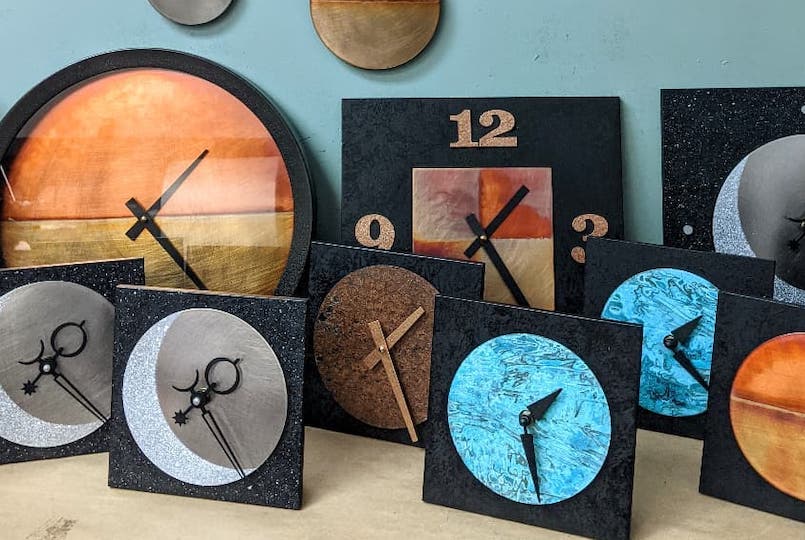 handmade clocks