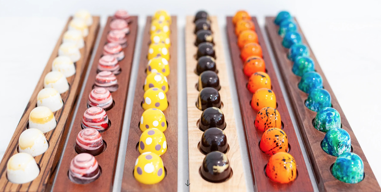 Assorted bonbons from EJ Bonbons in Woodstock NY