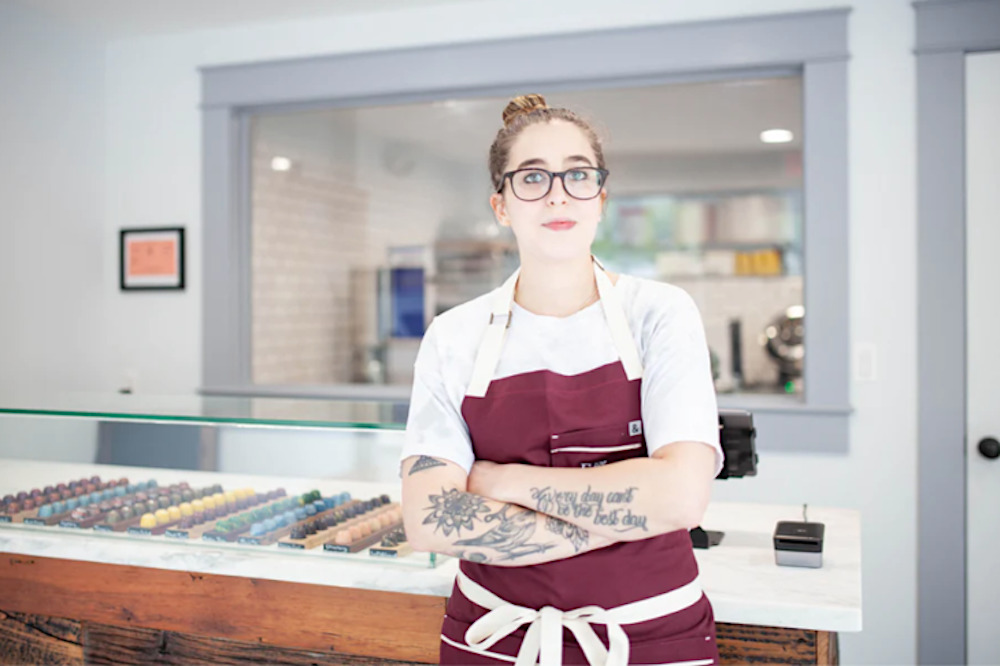 Emily Kellog of EJ Bonbons