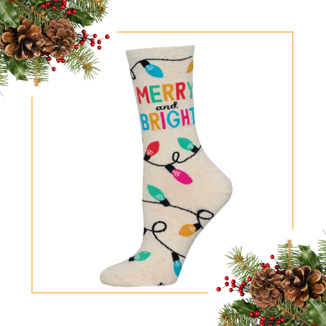 holiday socks at Woodsock