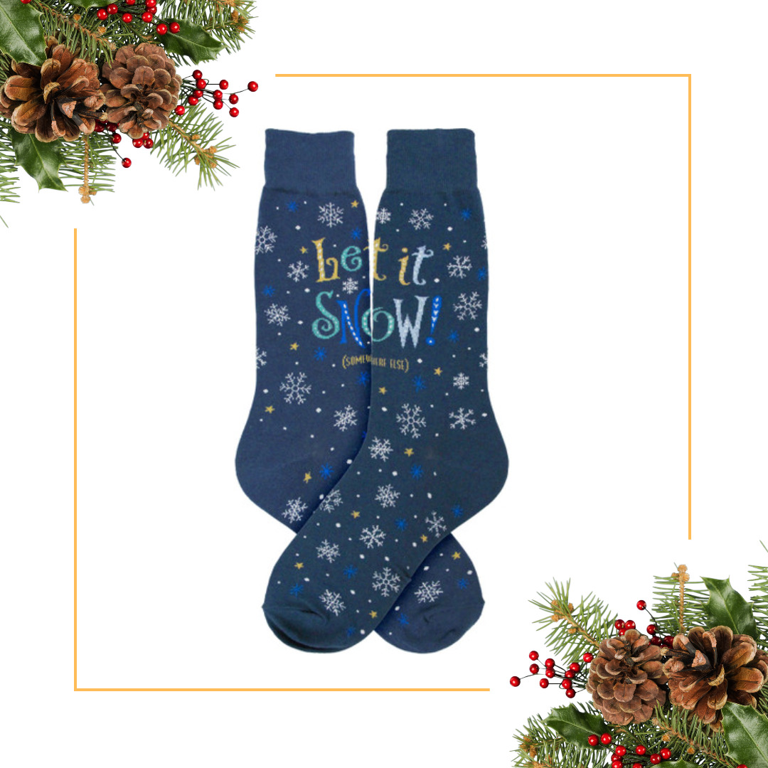 holiday socks at Woodsock