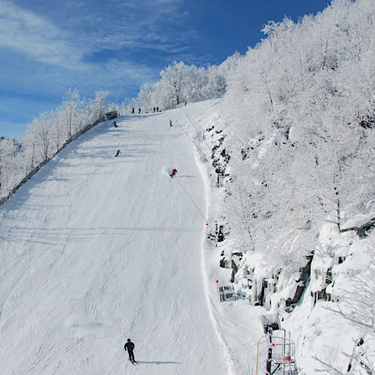 skiing at hunter nountai