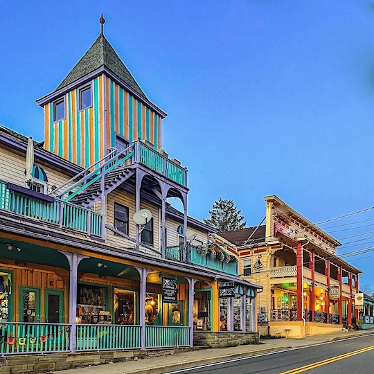 Visting Hunter, Tannersville and Palenville NY