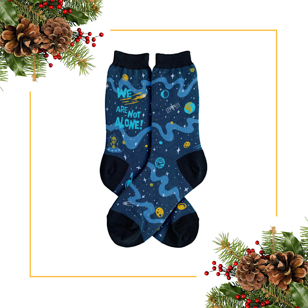 cosmic socks available at Woodsock