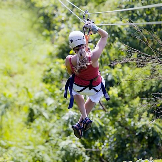 Zipline at Hunter Mountain
