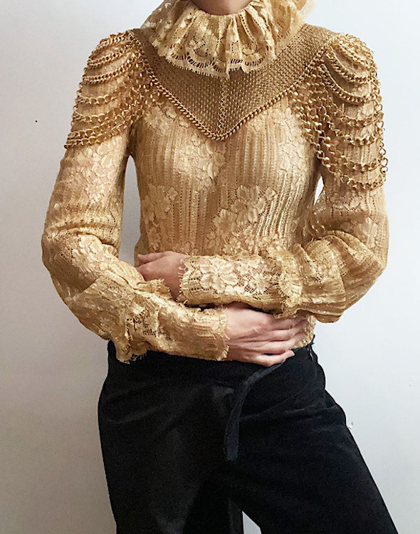 bespoke Chainlink designs by Juniper Rose of falconiere