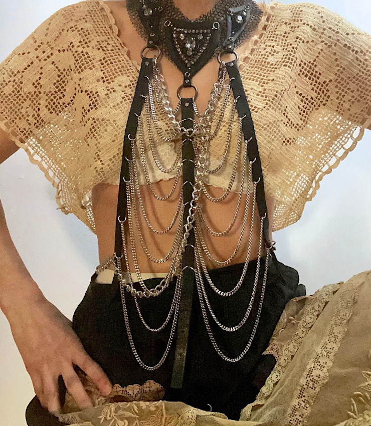bespoke Chainlink designs by Juniper Rose of falconiere