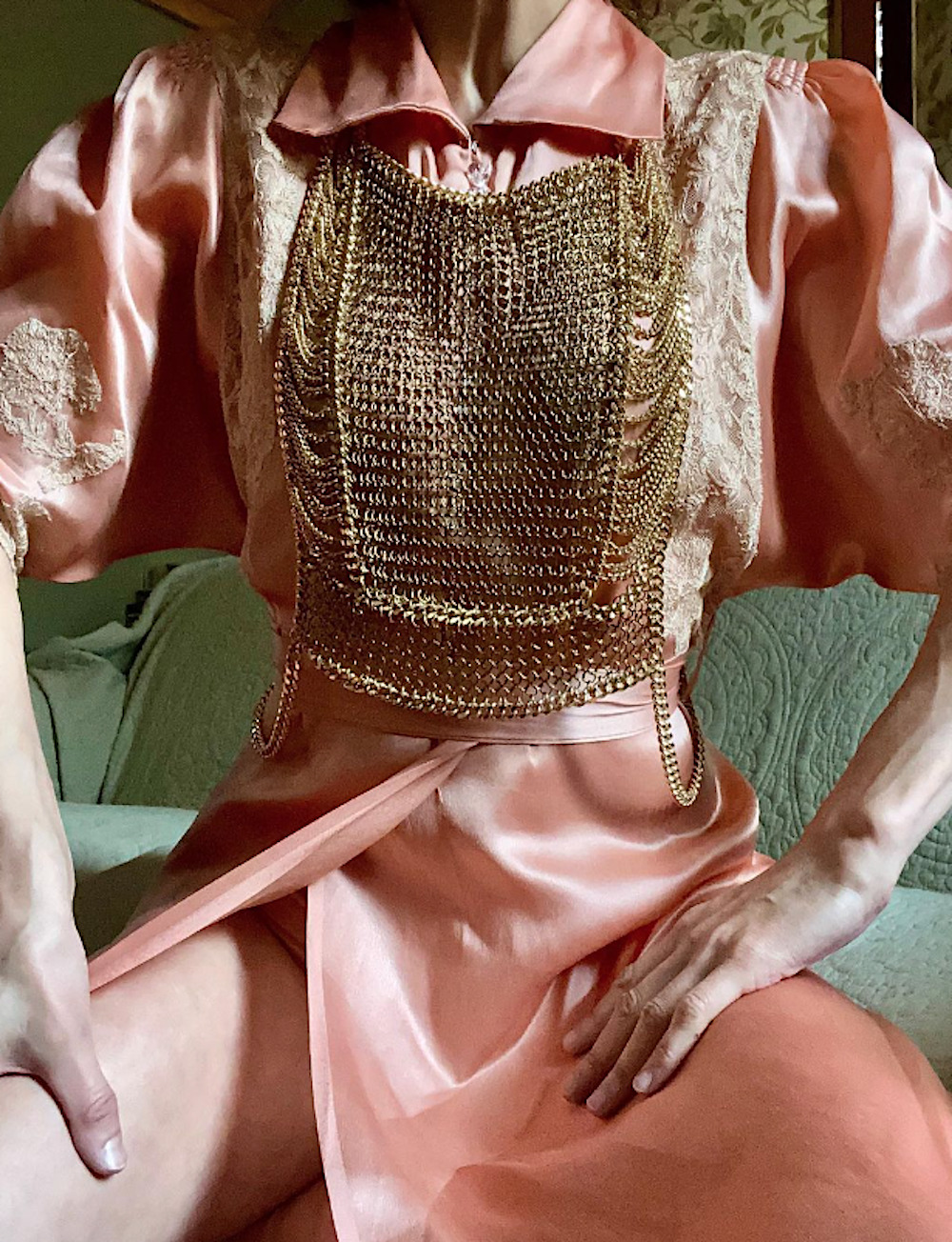 bespoke Chainlink designs by Juniper Rose of falconiere 