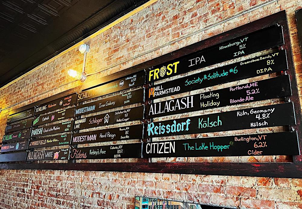 Draught Industries bar in Beacon NY