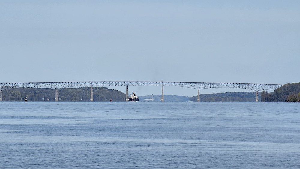Hudson River and Rhinbeck Bridge L. Morse & Associates listing at 105 River Road, Port Ewen NY