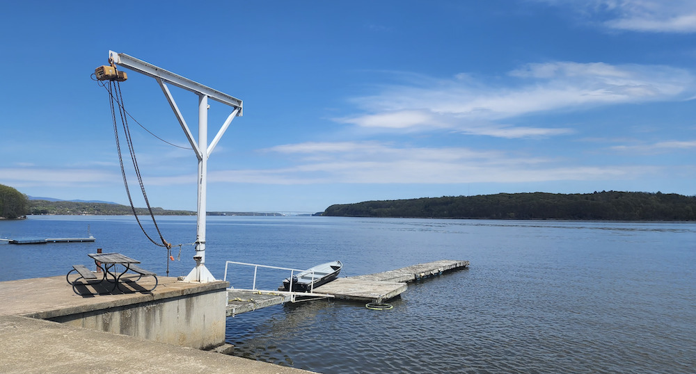 Boat or Seaplane dock L. Morse & Associates listing at 105 River Road, Port Ewen NY
