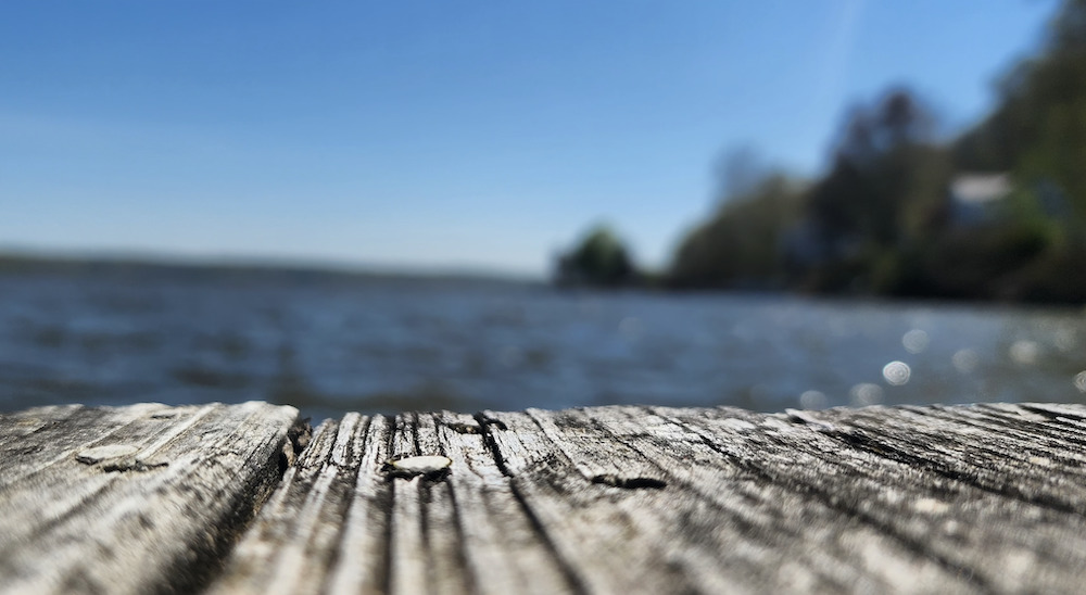 close up dock L. Morse & Associates listing at 105 River Road, Port Ewen NY