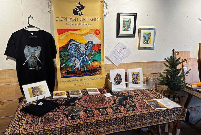 Elephant Art Shop Pop up in Saugerties or Woodstock NY