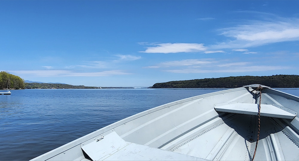 on a boat view of Hudson L. Morse & Associates listing at 105 River Road, Port Ewen NY