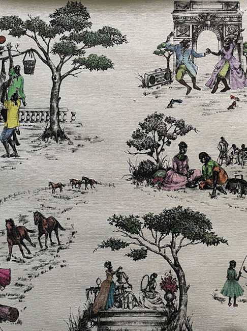 Sheila Bridges Harlem Toil Wallpaper design