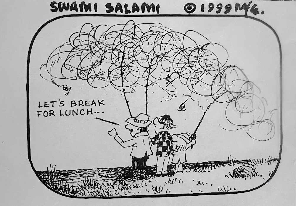 Michael Esposito Swami Salami Cartoons