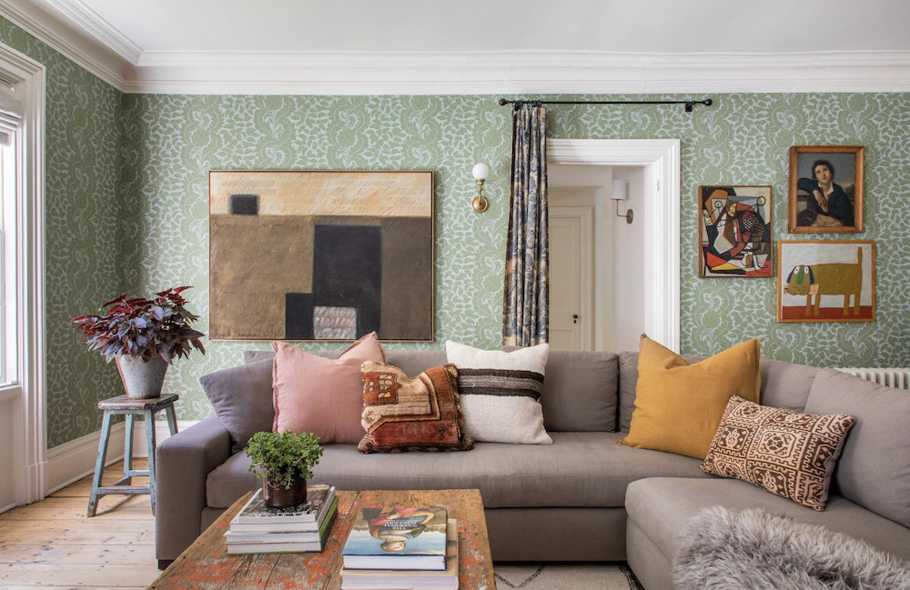 couch 256 Linden Avenue, Red Hook, NY | Jason Loeb | Listing Courtesy of Raj Kumar, Four Seasons Sotheby's International Realty
