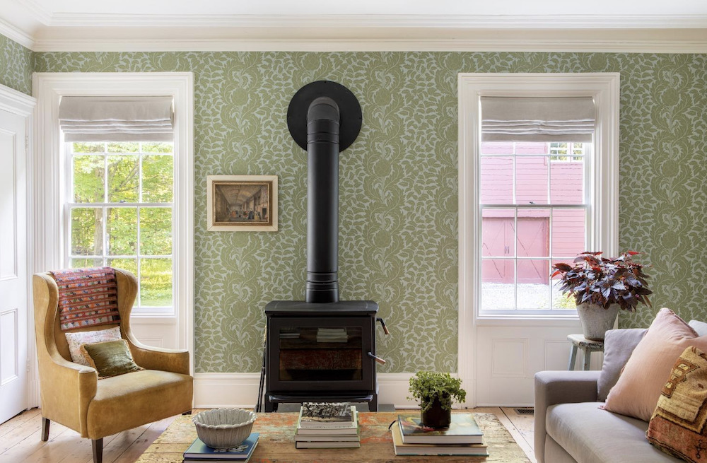 fireplace 256 Linden Avenue, Red Hook, NY | Jason Loeb | Listing Courtesy of Raj Kumar, Four Seasons Sotheby's International Realty