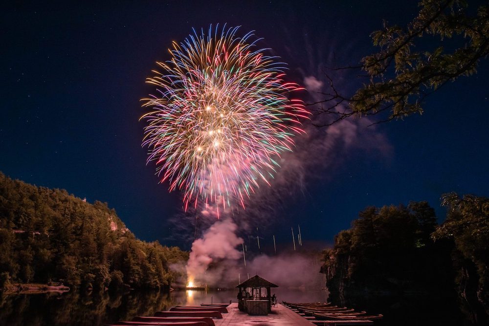 Fourth of July Fireworks in the Hudson Valley