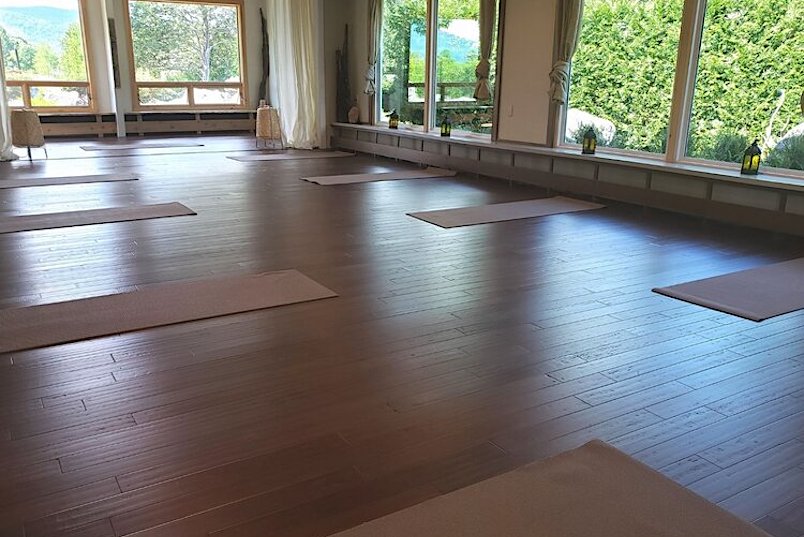Studio at Stone Wave Yoga in Gardiner NY