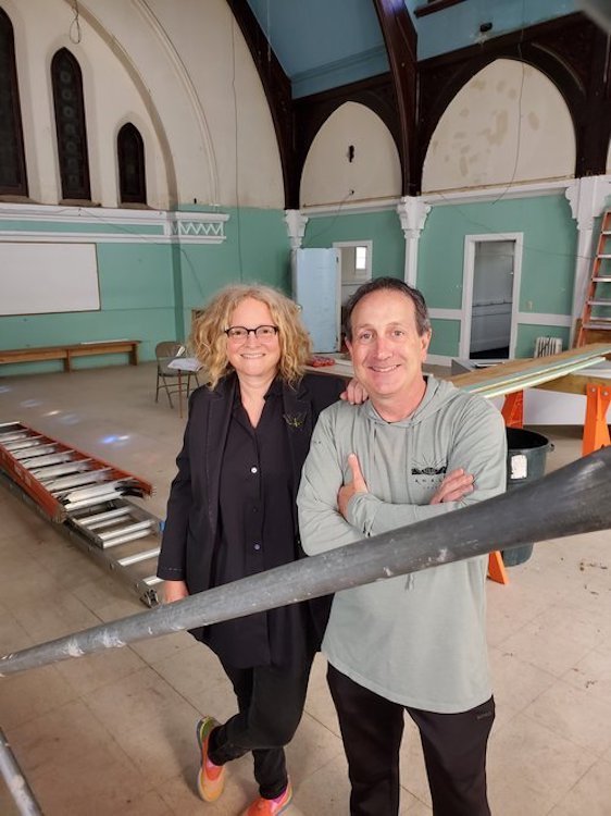 Isabel Soffer and Danny Melnick founders of The Local in Saugerties NY