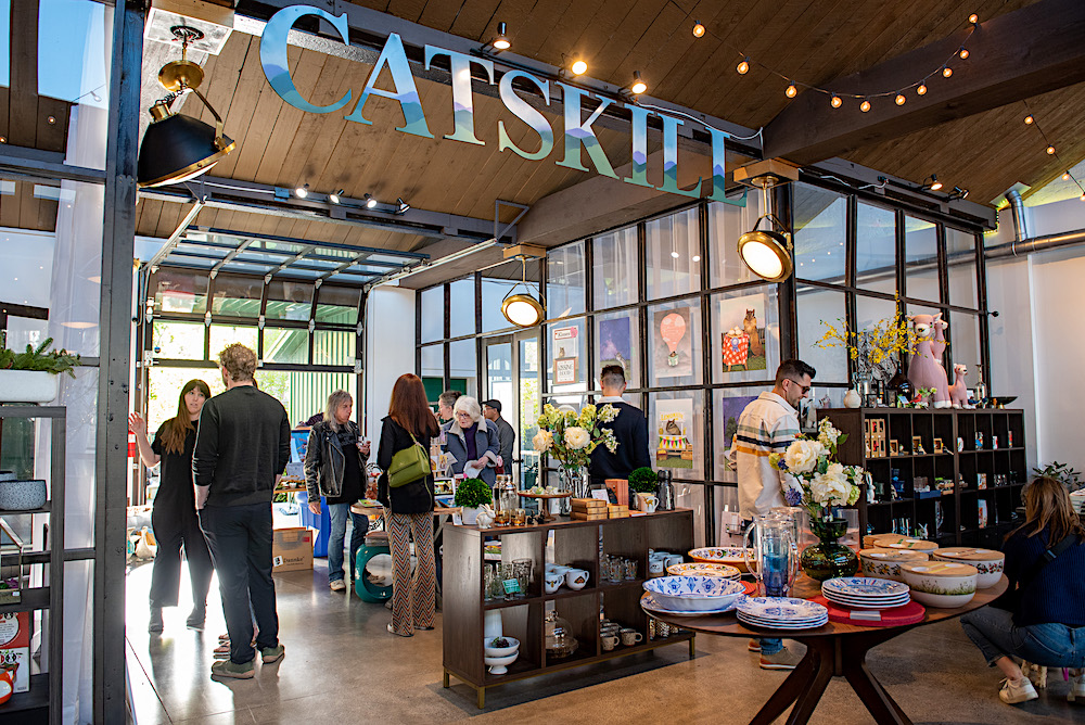 High Rock Home during First Friday's Catskill