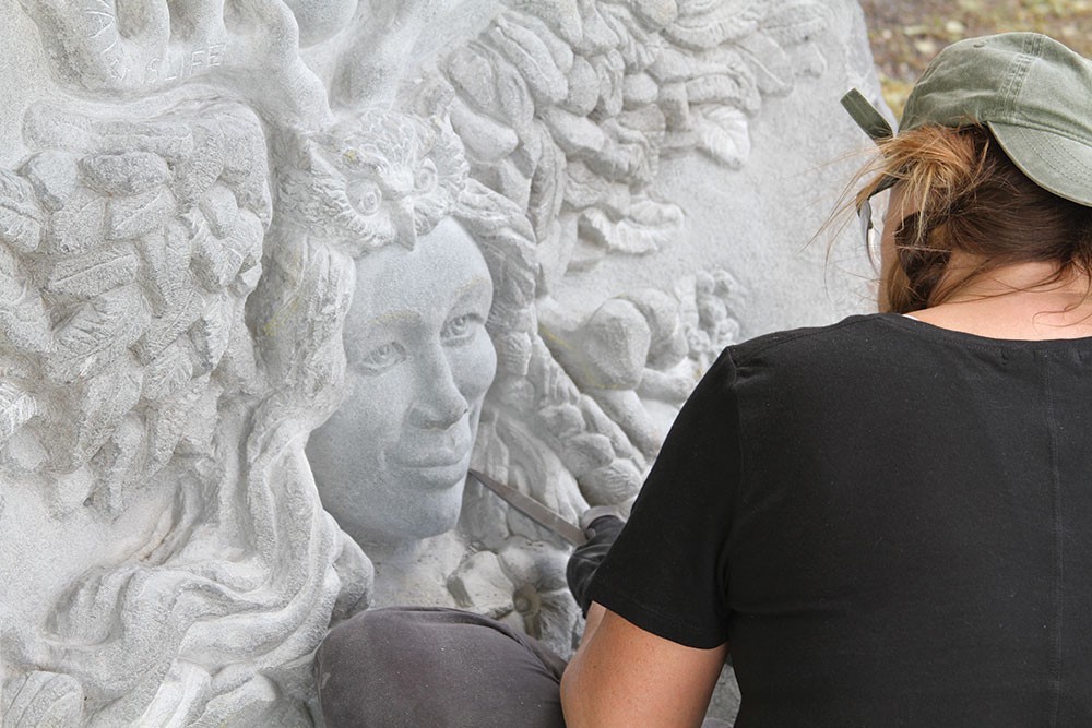 Hunter Stone Carving Seminar with Kevin VanHentenryck