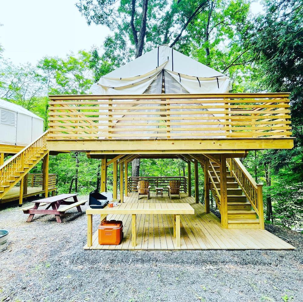 Treetopia Campground in Catskill NY 