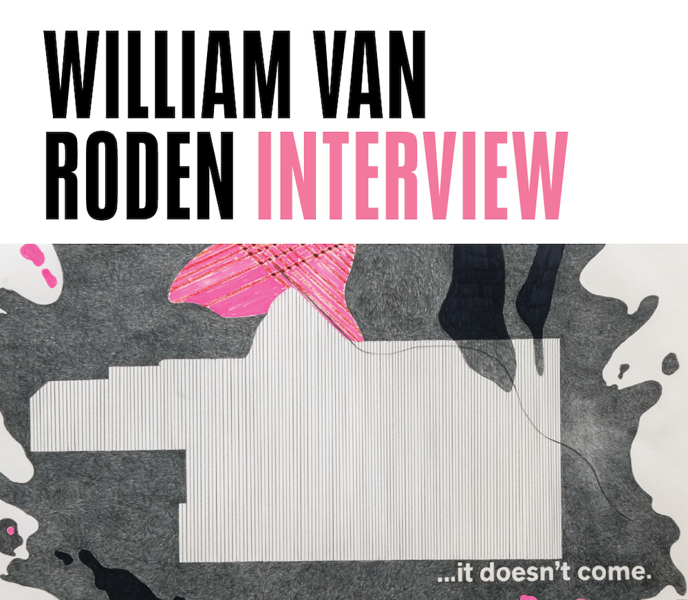 Artist William van Roden Interview
