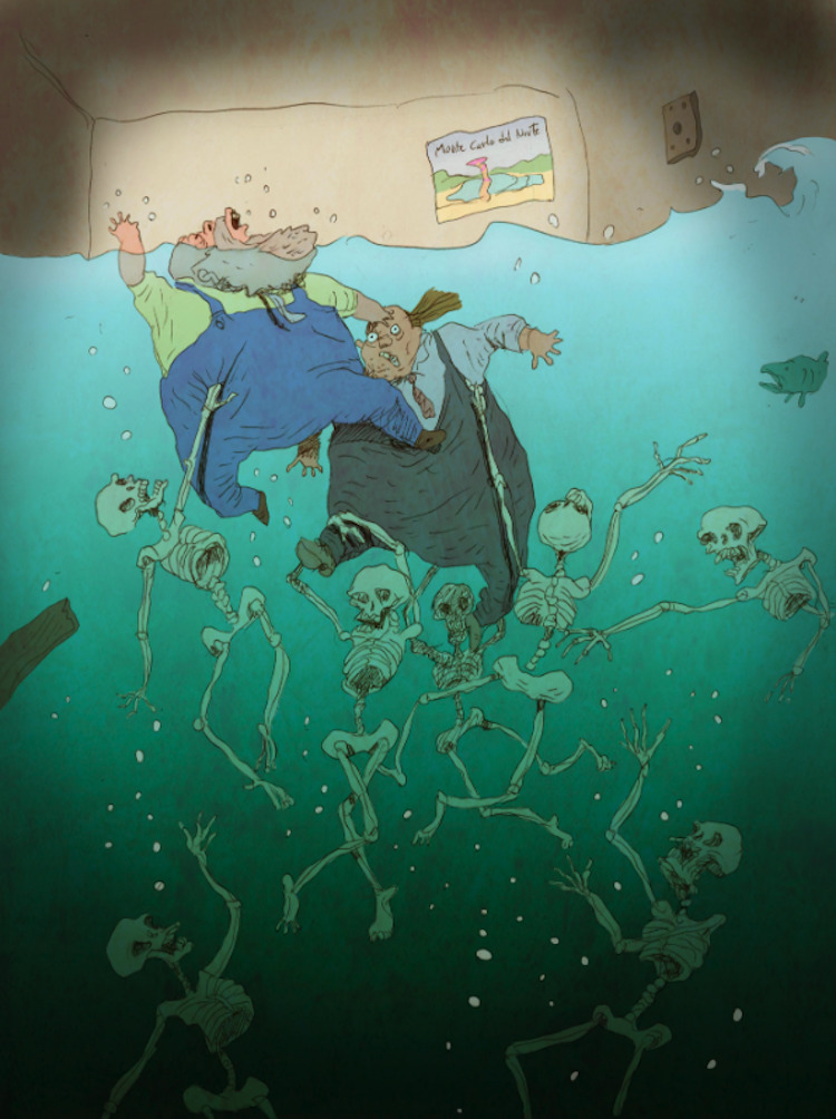 Slide by Animator and Director Bill Plympton