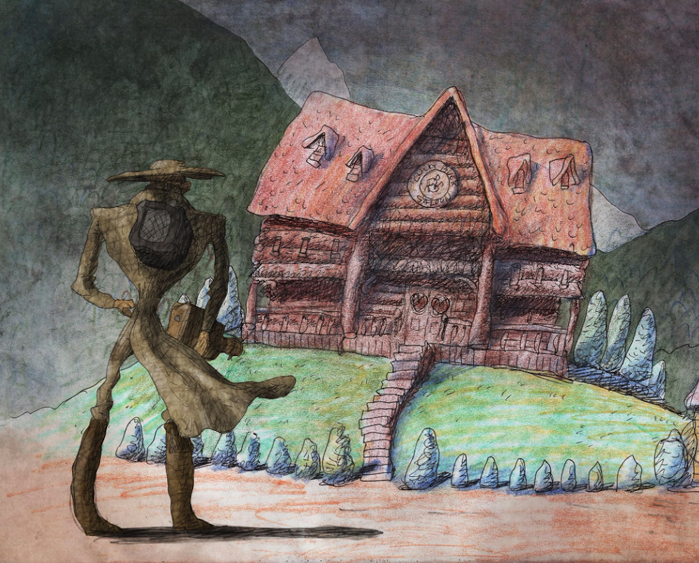 Slide by Animator and Director Bill Plympton