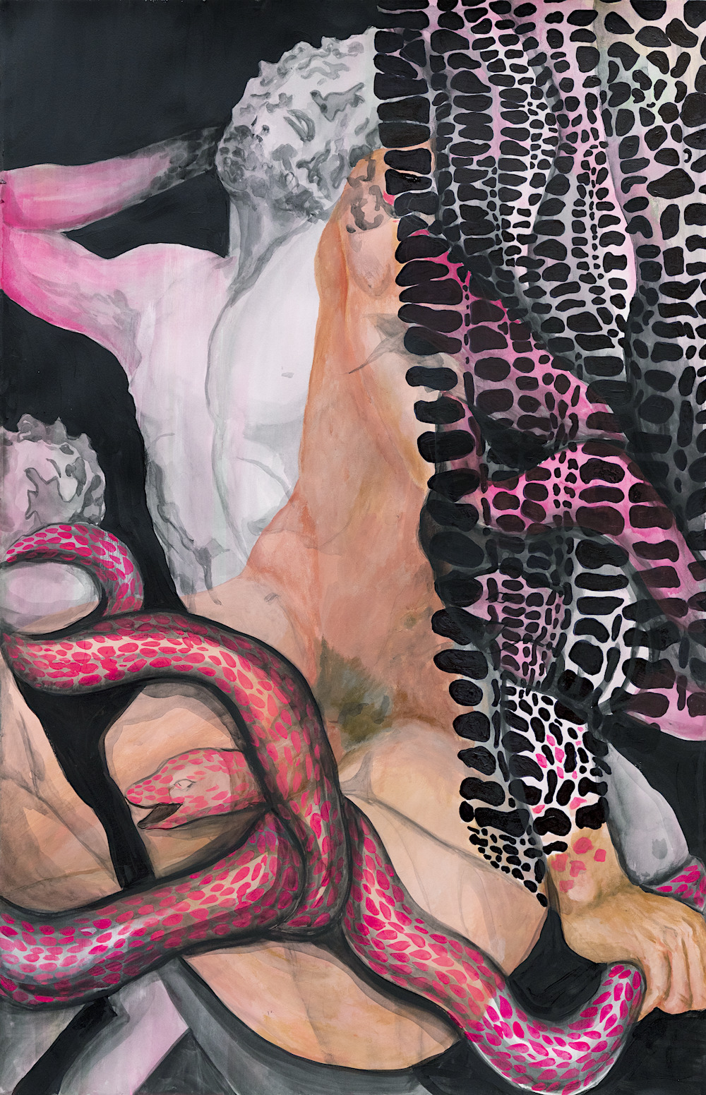 Exquisite Corpse Exhibit: Artwork by Sergey Vershin, Abraham Cruz and Nicole Becher
