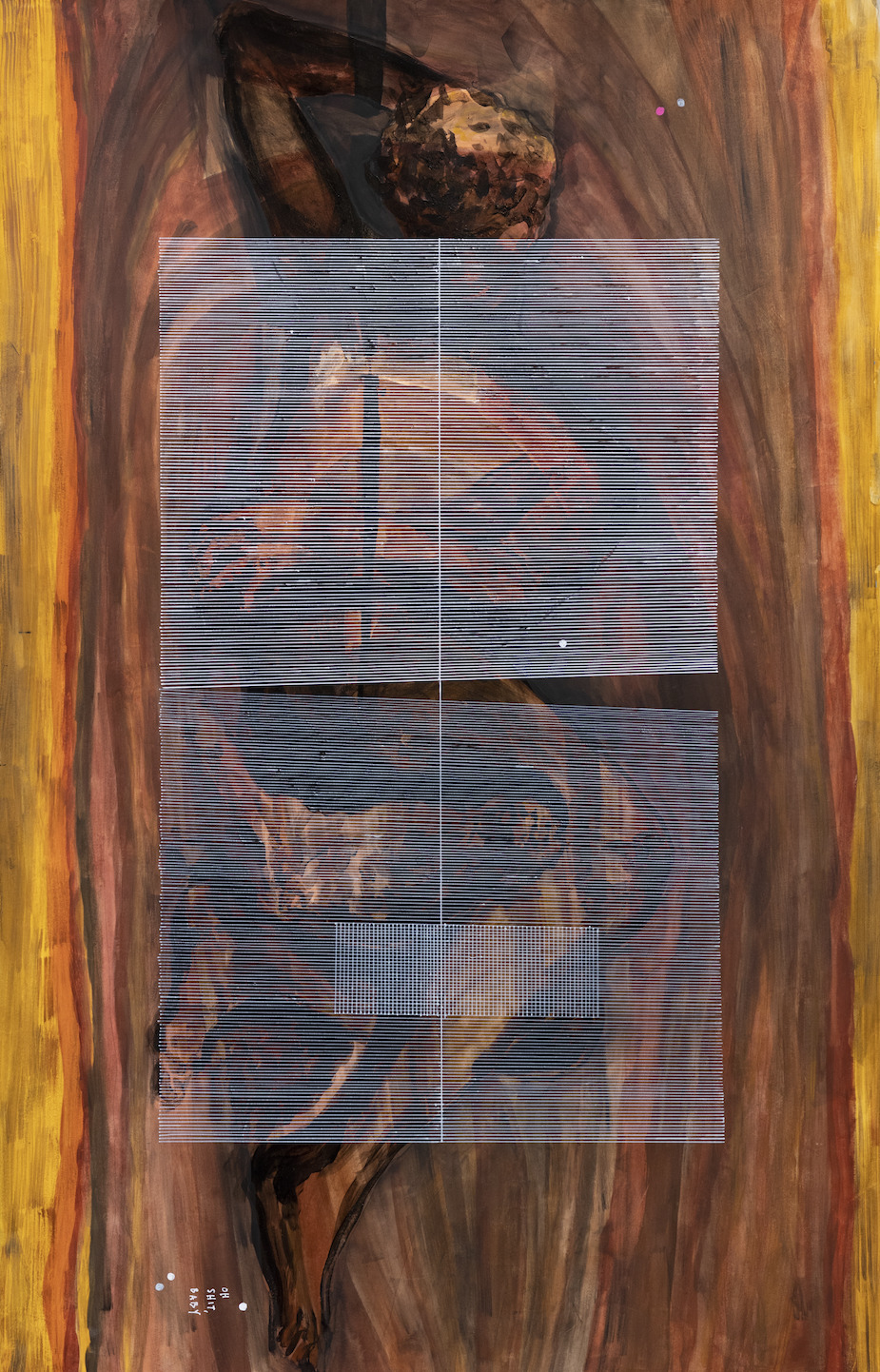 Exquisite Corpse Artwork by Nicole Becher, Abraham Cruz and William van Roden