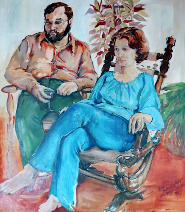 Painting by Hudson Valley Artist Fay Wood